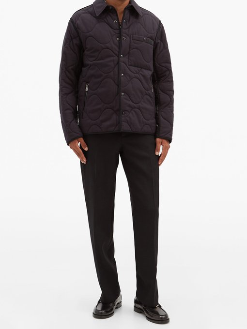 Cardiff quilted cotton-blend jacket 
