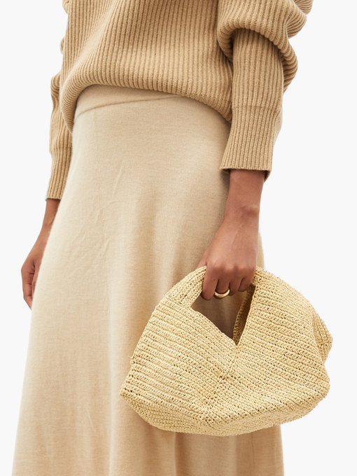 mini woven bag