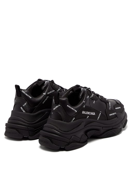 Balenciaga Black Triple S Sneakers for Men Lyst