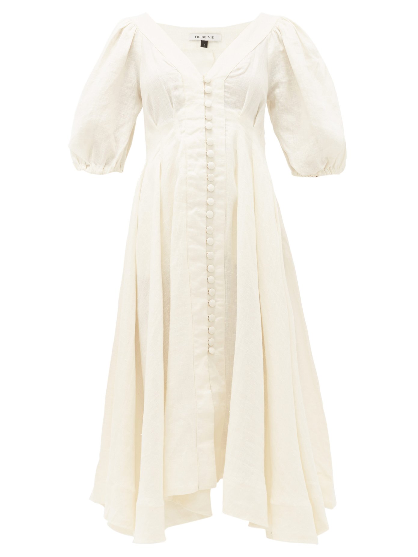 linen dress with sleeves uk