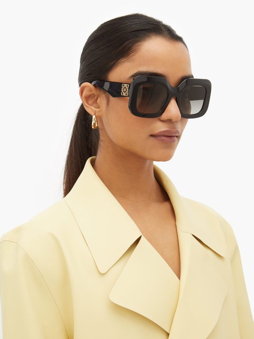 Anagram square acetate sunglasses 