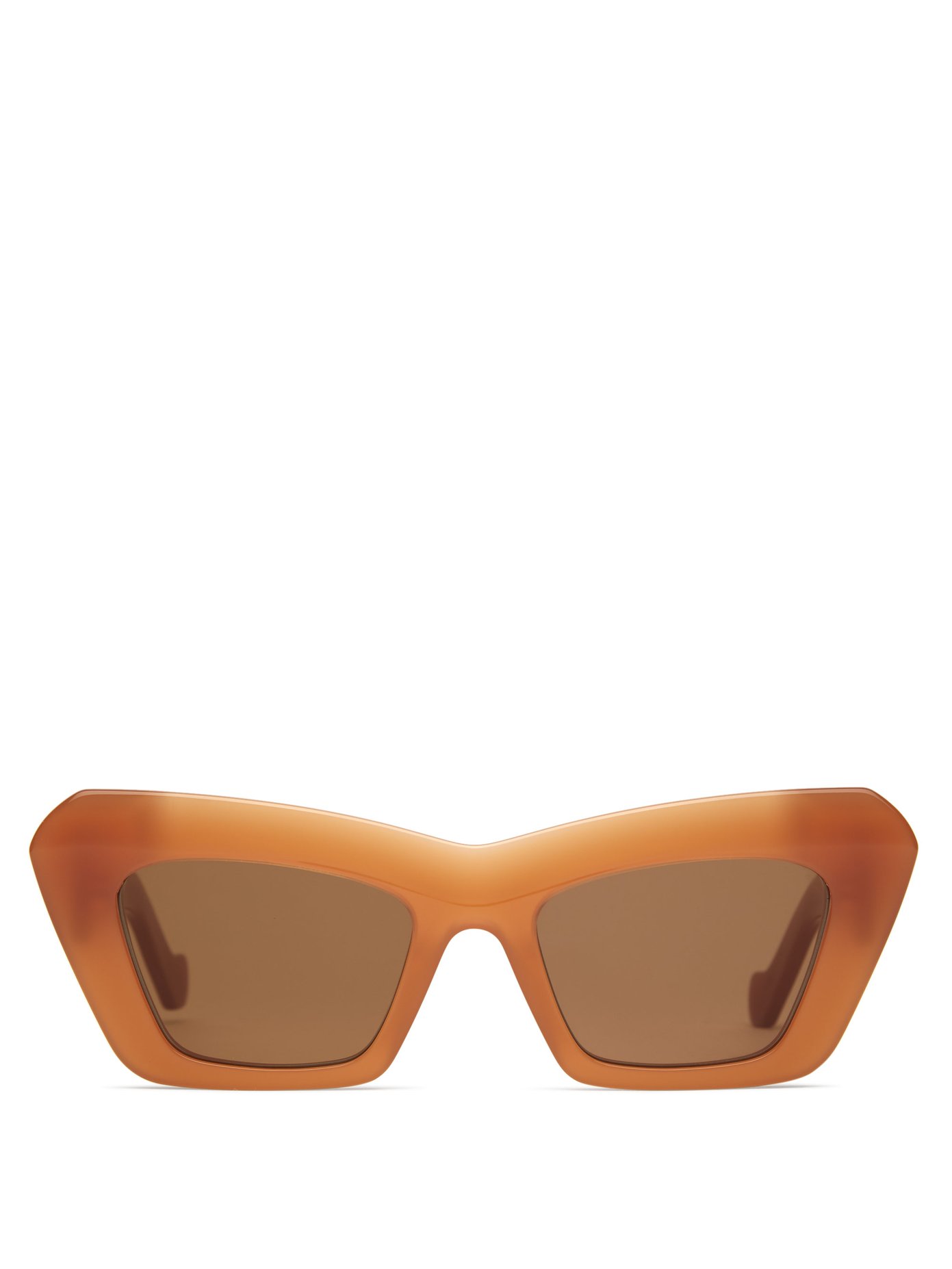 Anagram-logo cat-eye acetate sunglasses 