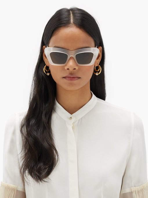 loewe sunglasses white