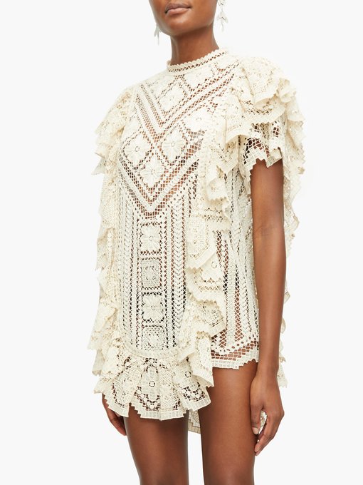 isabel marant lace dress