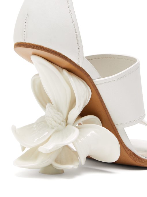 alexander mcqueen flower shoes