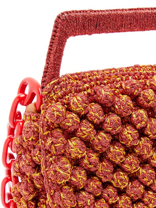 missoni crochet bag