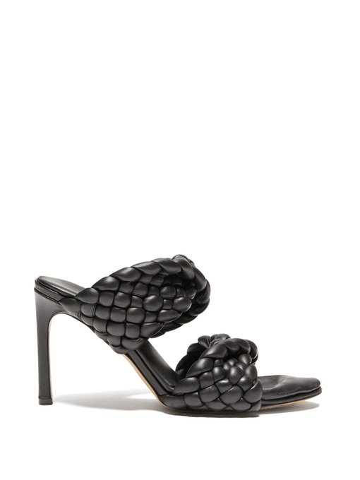 Padded Intrecciato-leather mules by Bottega Veneta, available on matchesfashion.com for $92505 Kourtney Kardashian Shoes SIMILAR PRODUCT