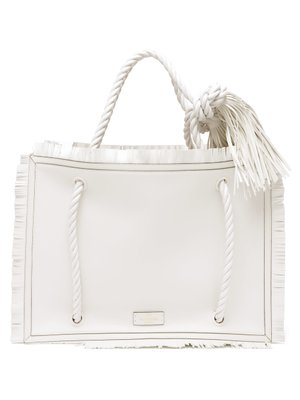 valentino white leather bag