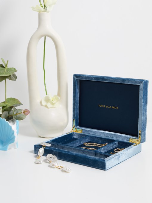 blue jewellery box