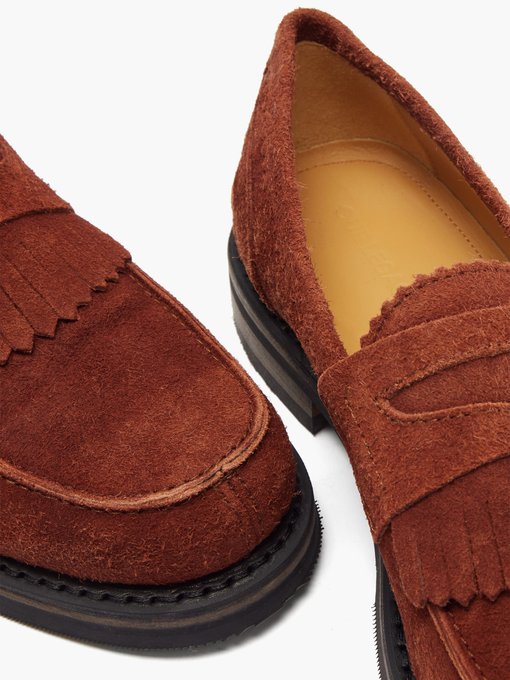 stacked loafers