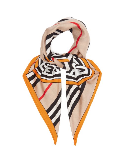 burberry foulard soie