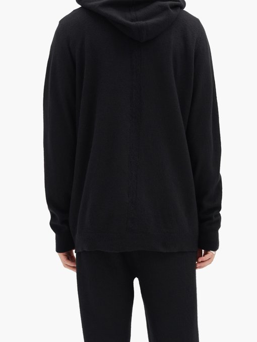 Zip-through cashmere hooded sweater | Rick Owens | MATCHESFASHION UK