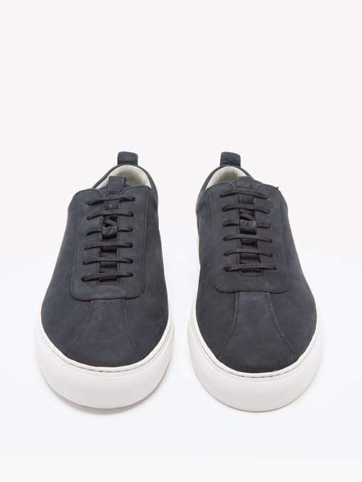 Lace-up nubuck trainers | Grenson 