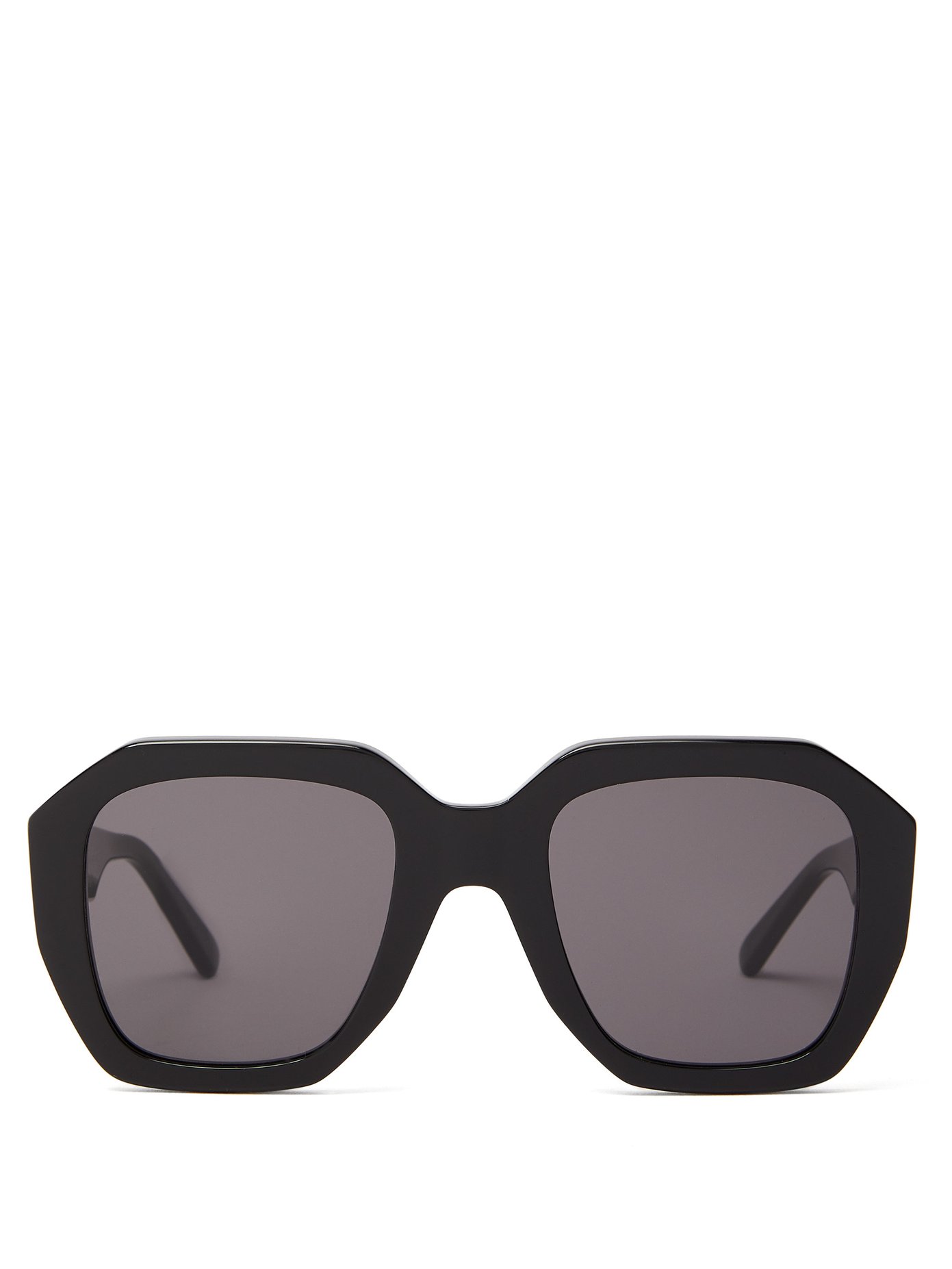 celine black oversized sunglasses