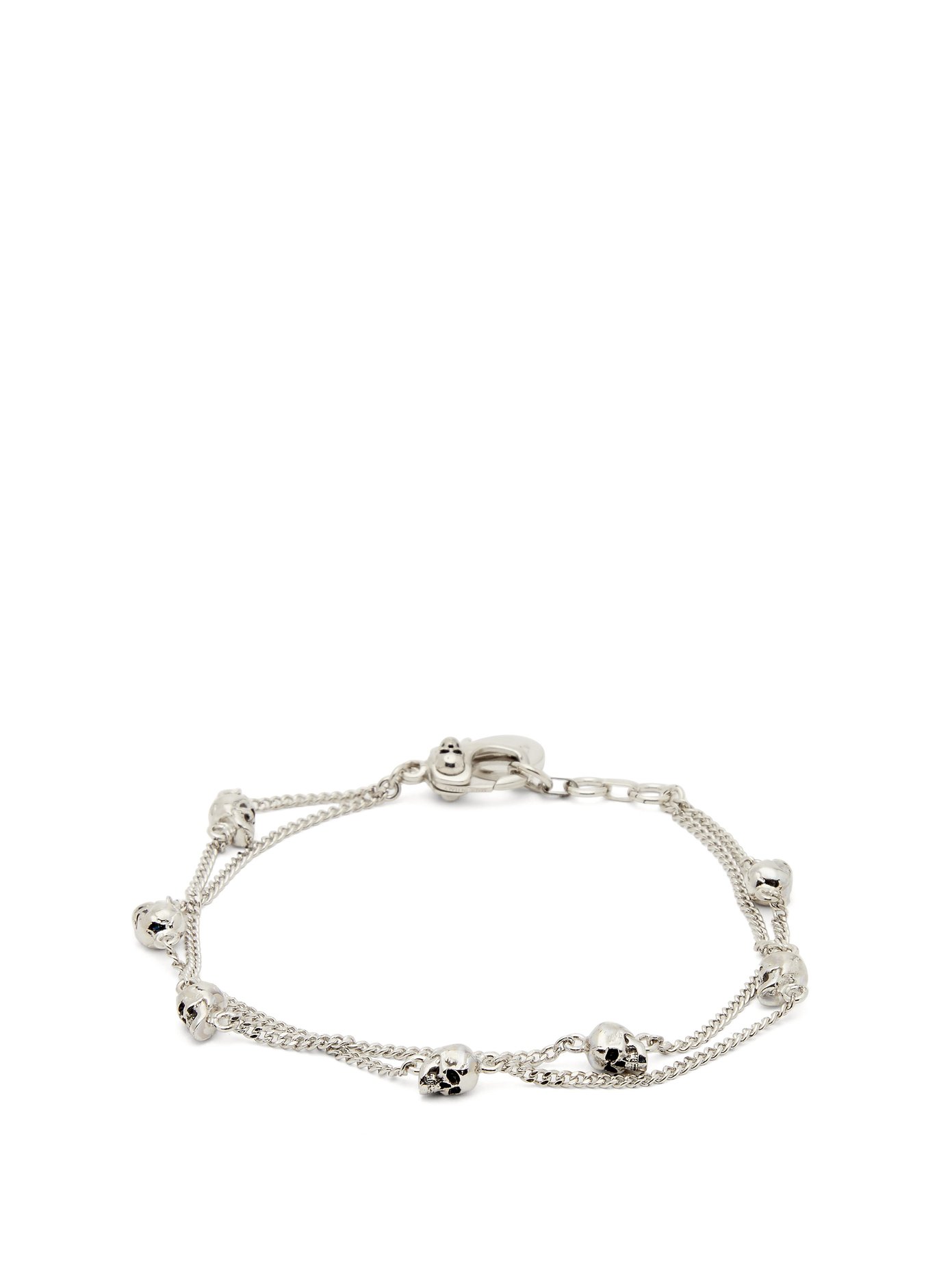 Skull-charm chain bracelet | Alexander 