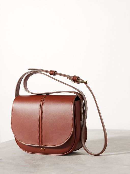 A.P.C. Betty smooth leather cross-body bag