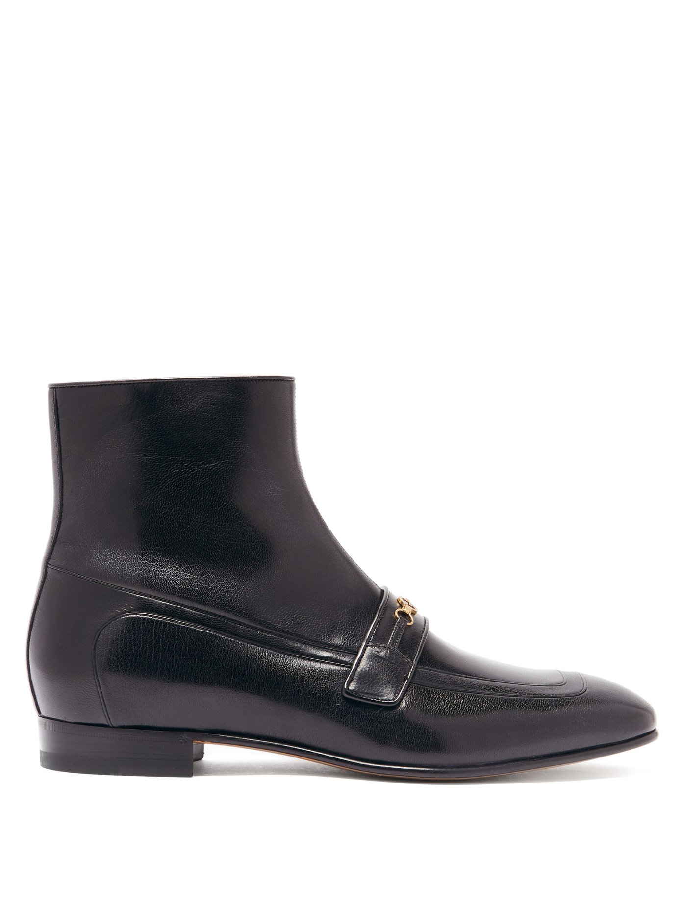 Dracma GG horsebit leather loafer boots 