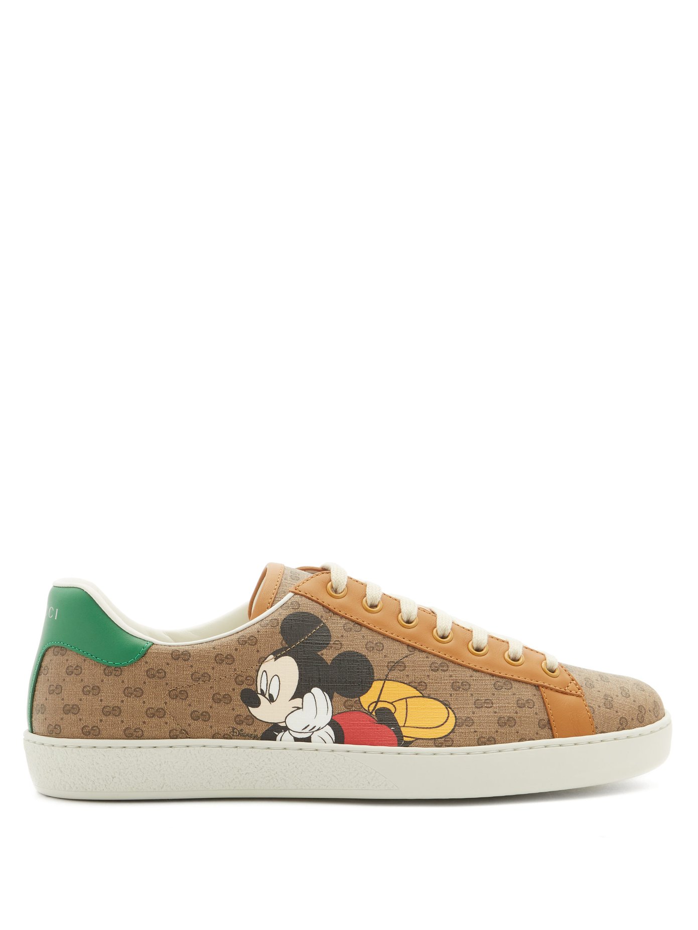 Ace Mickey Mouse canvas trainers 