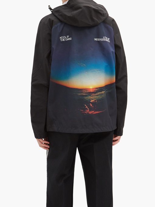 Leon sunrise-print shell jacket | 7 