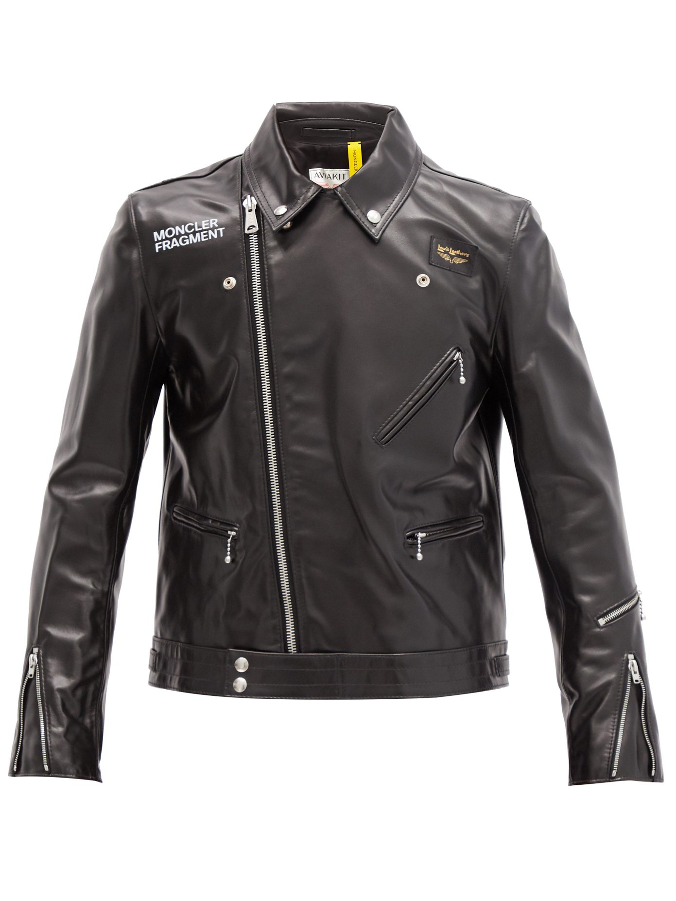moncler motorcycle jacket