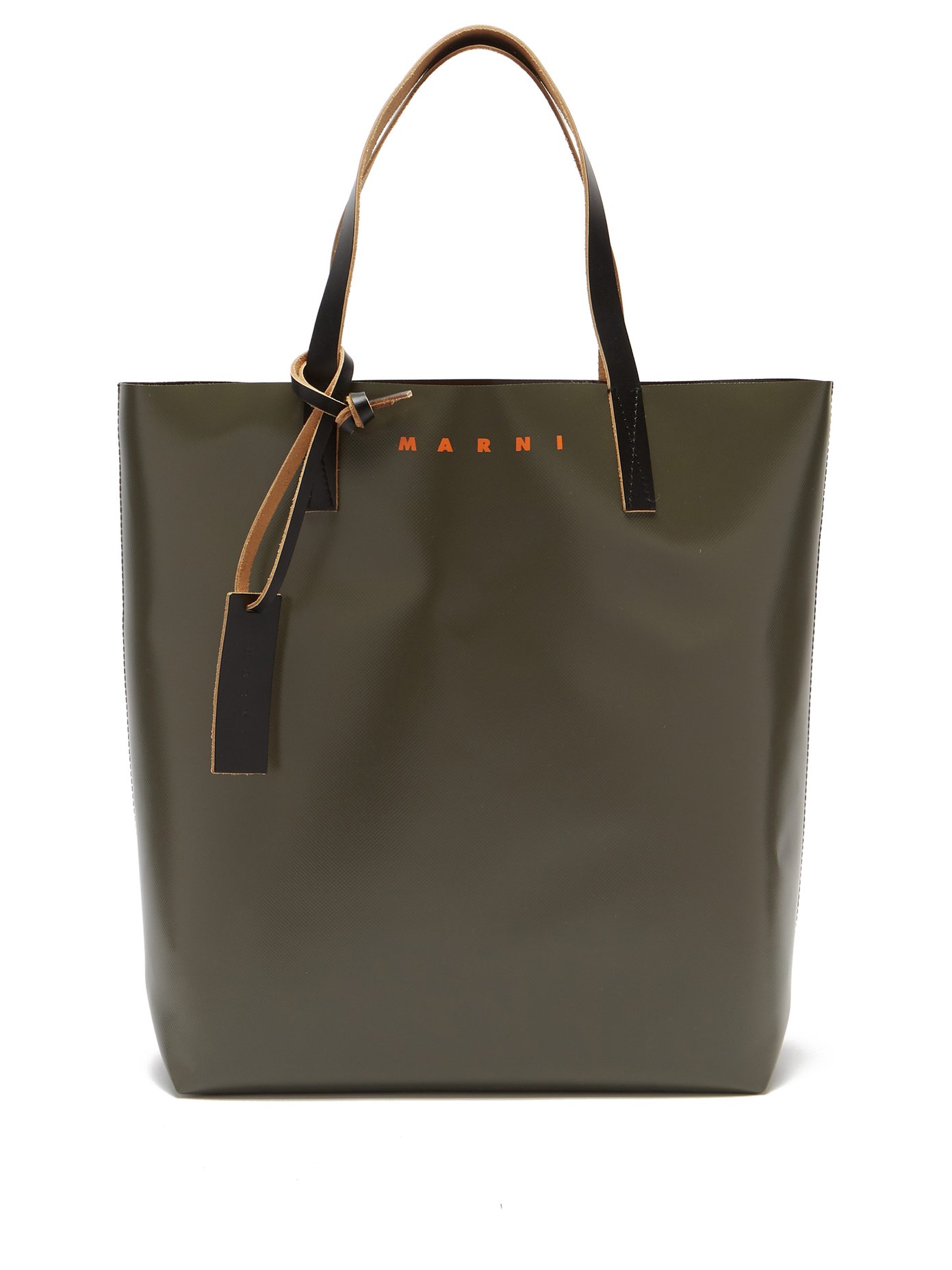 marni two tone tote bag