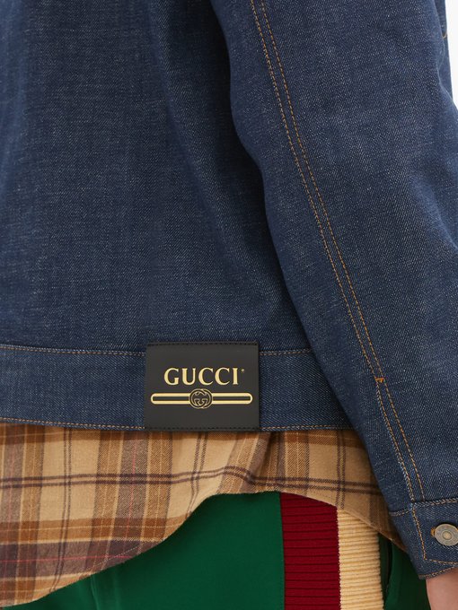 Horsebit denim jacket | Gucci | MATCHESFASHION US