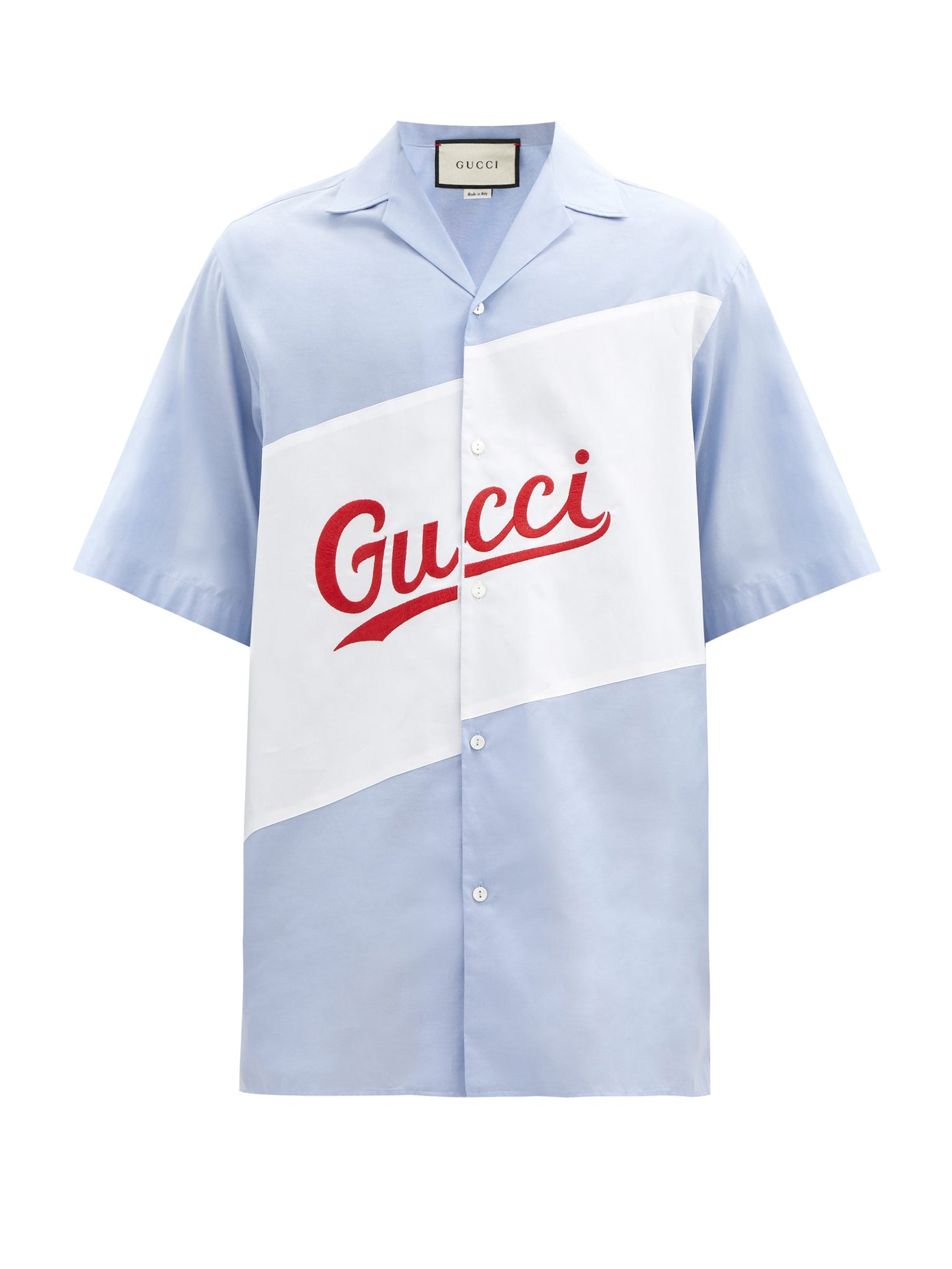 cotton poplin shirt gucci