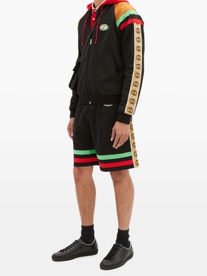 gucci shorts outfit