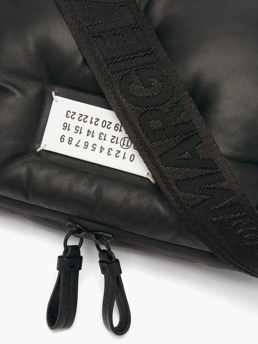 maison margiela leather shoulder bag