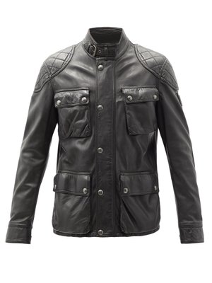 Fieldbrook 2.0 leather field jacket | Belstaff | MATCHESFASHION UK