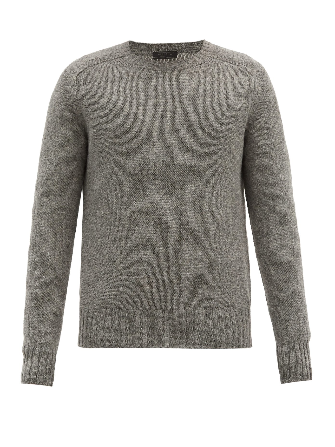 prada shetland wool sweater