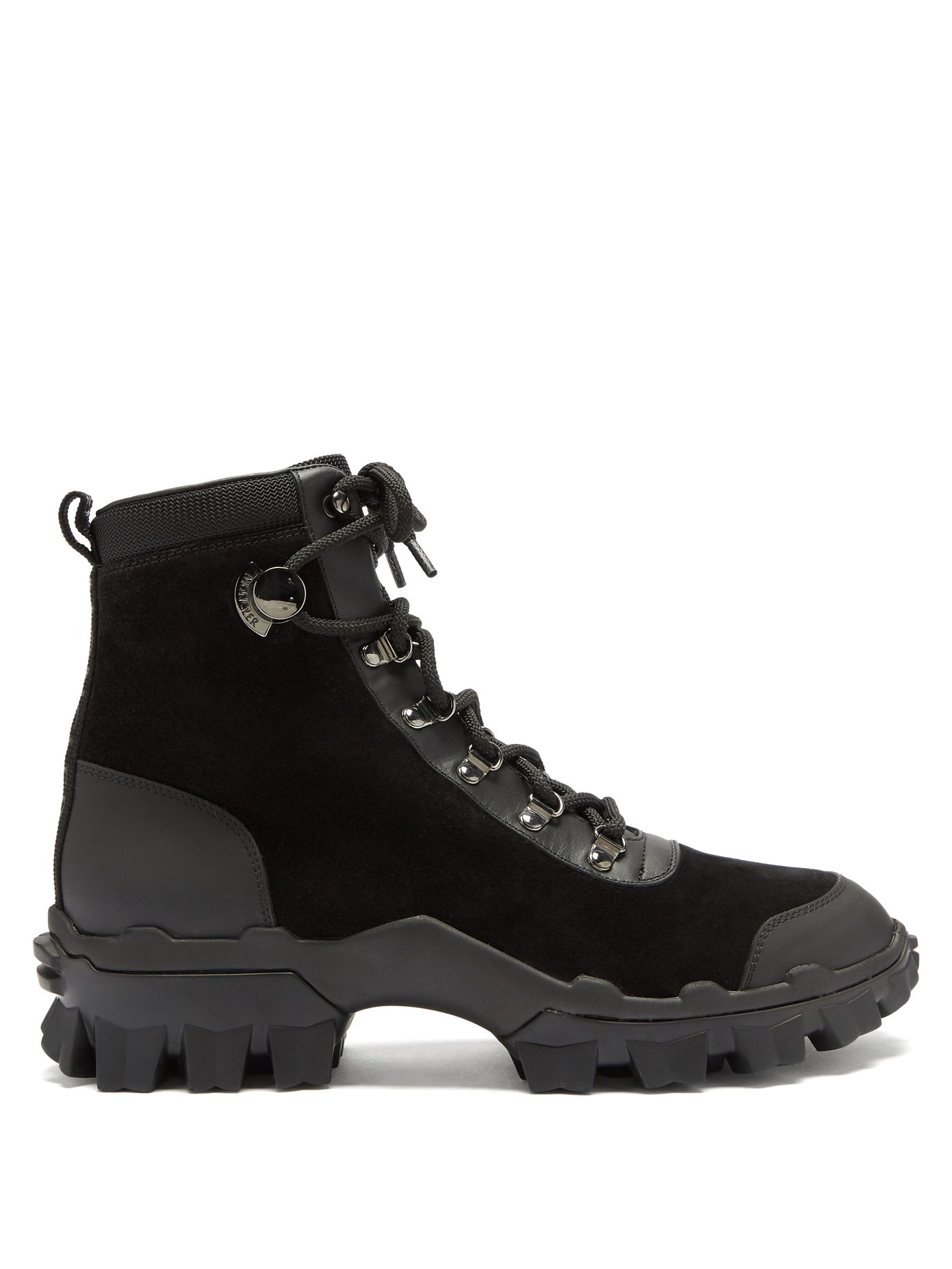 Helis trek-sole leather and suede boots 