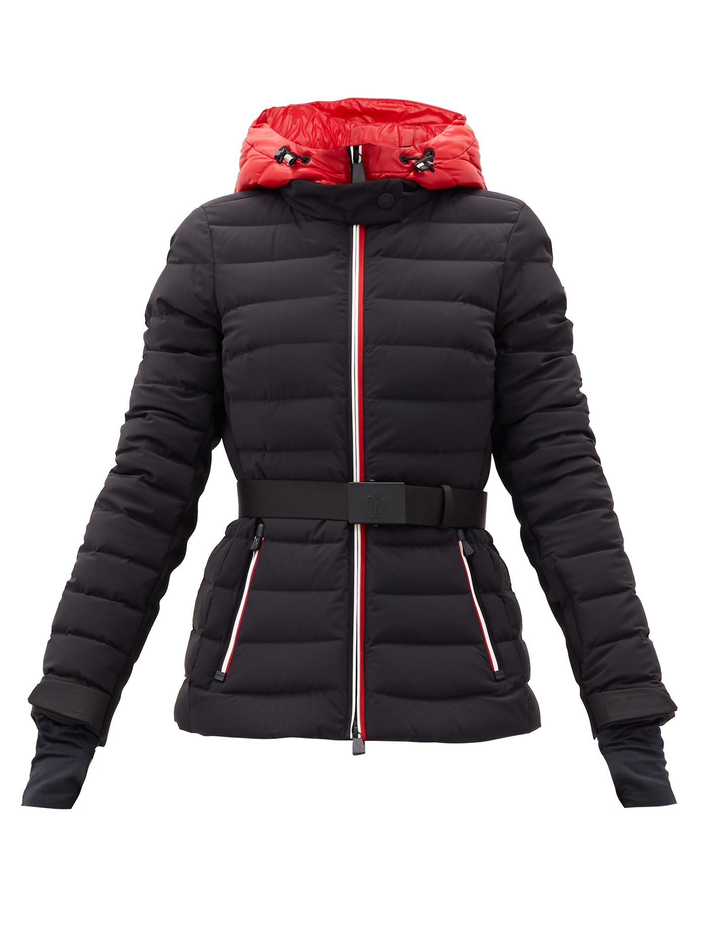 Bruche belted quilted-shell jacket 