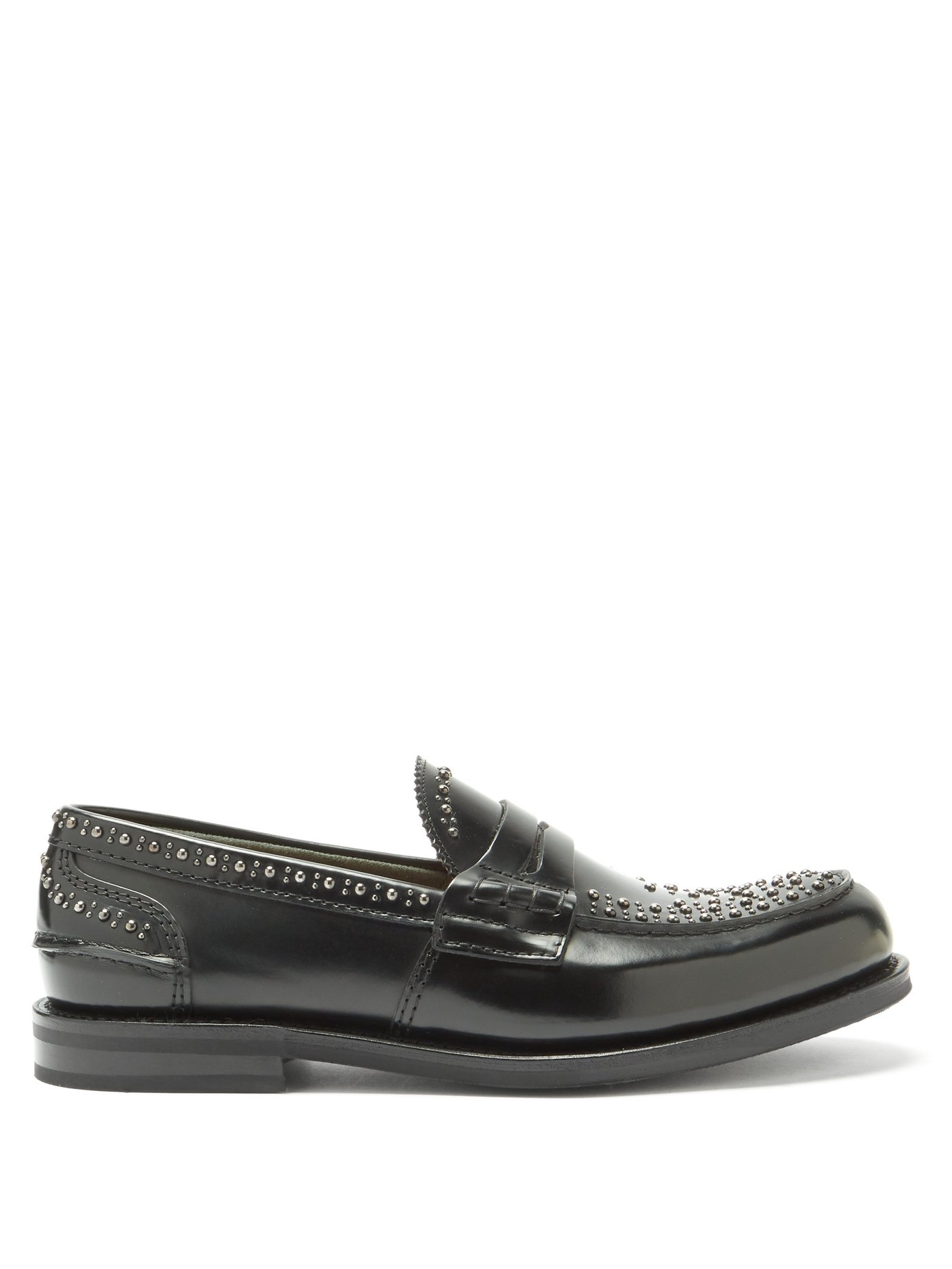 rubber penny loafers
