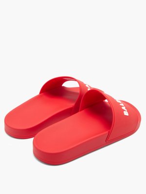 balenciaga slides red