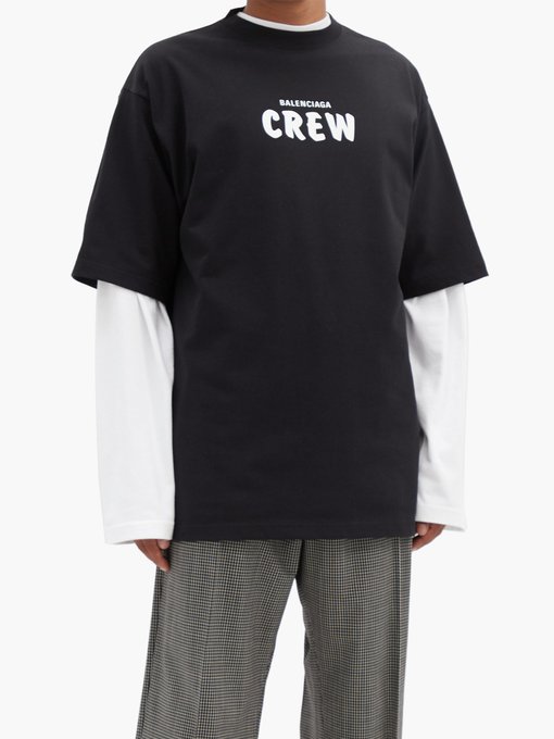 t shirt balenciaga crew