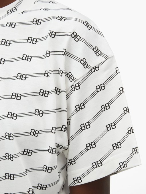 balenciaga monogram shirt