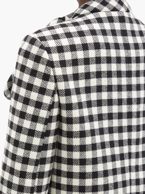 Bow-trimmed checked wool-blend jacket | REDValentino | MATCHESFASHION US