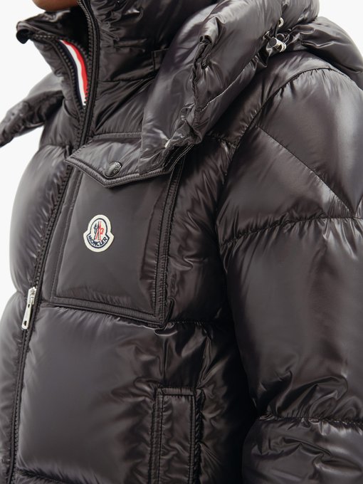 moncler quilted down coat