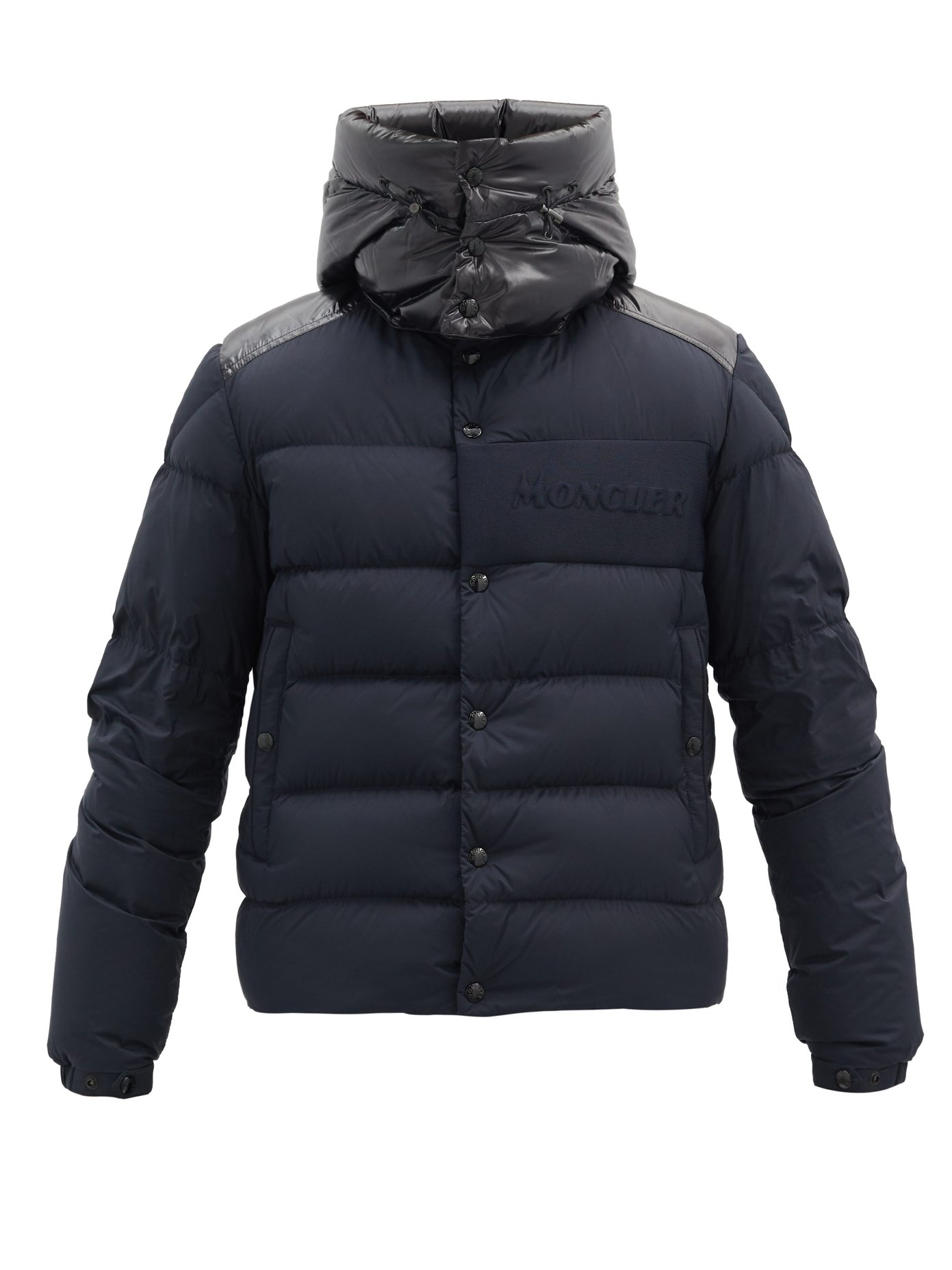 moncler hooded puffer jacket