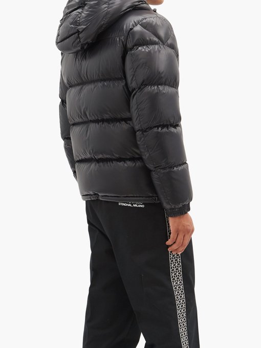 Ecrins quilted down hooded coat 