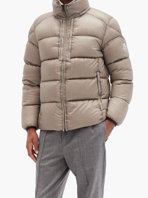 moncler quilted shell jacket