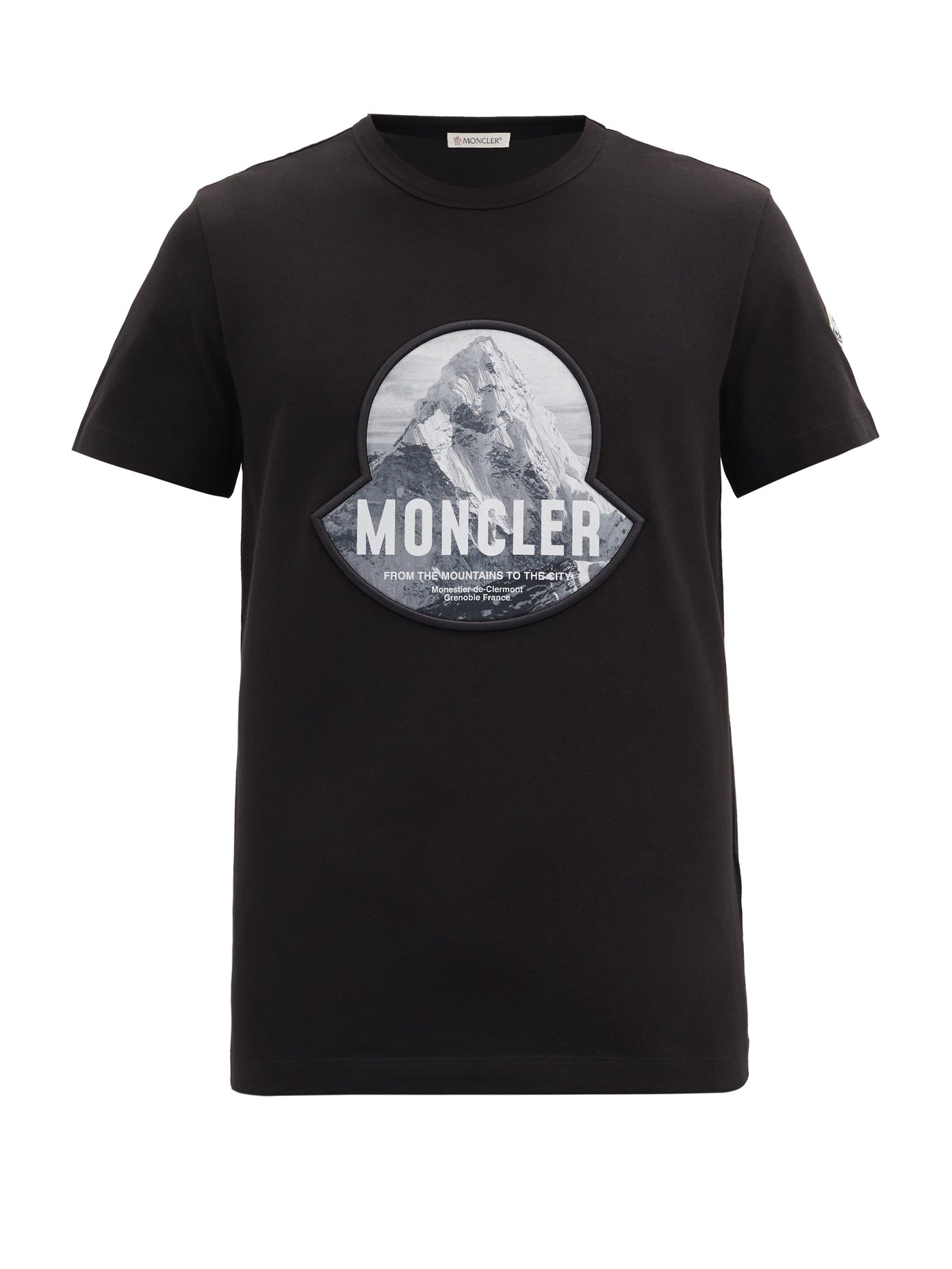 Mountain logo-print cotton T-shirt 