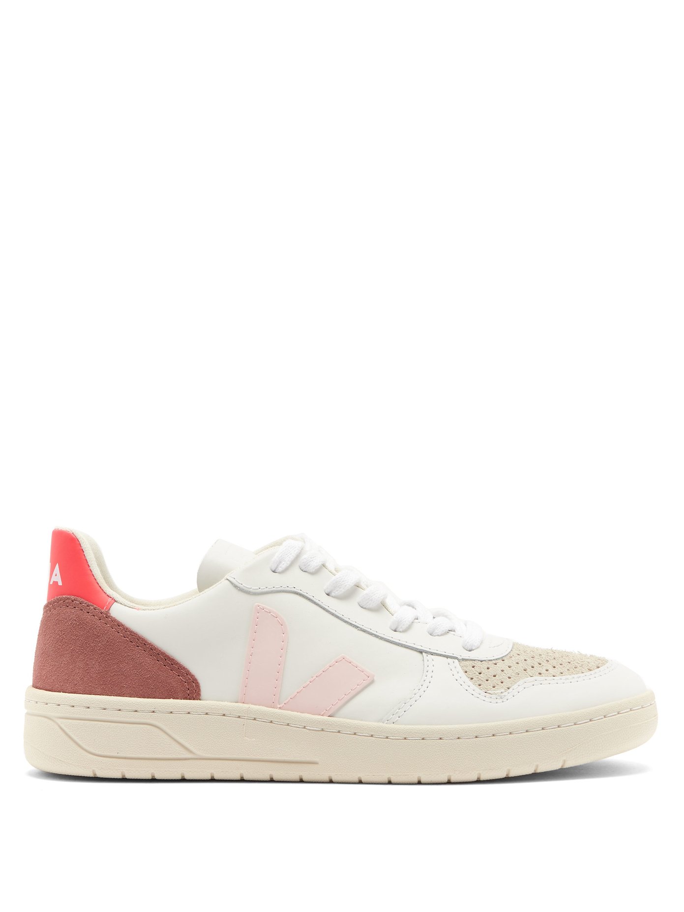 pink veja trainers