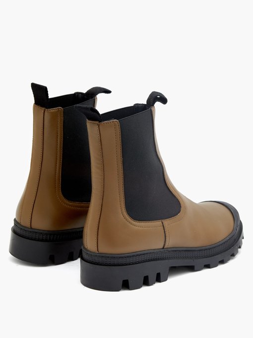 Toe-cap leather Chelsea boots | Loewe 