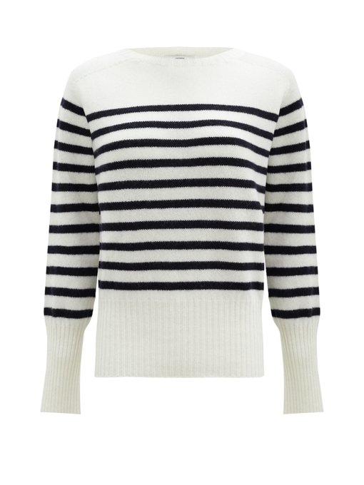 Lotus striped cashmere sweater | Erdem | MATCHESFASHION US