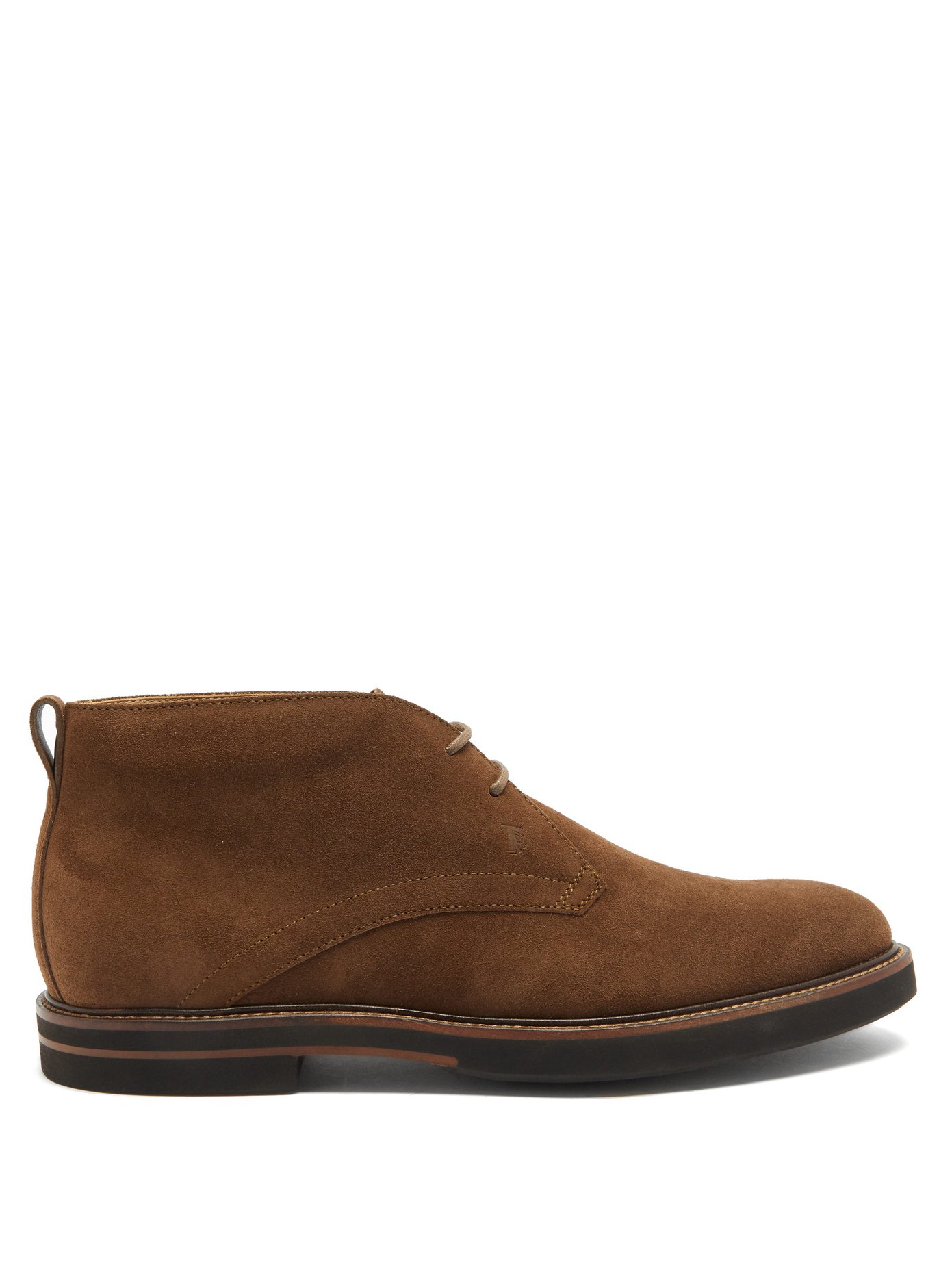 Rubber-sole suede desert boots | Tod's 