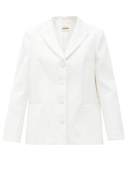 white evening jacket womens