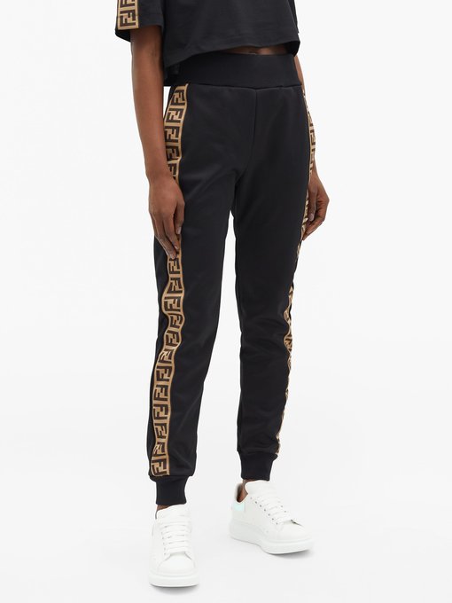 fendi black track pants