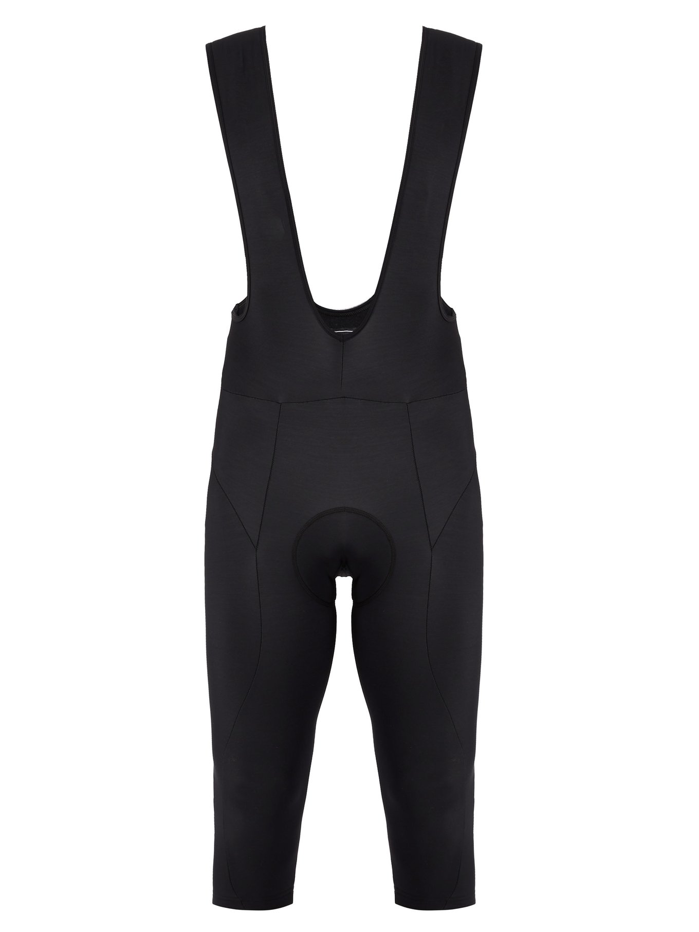 the black bib shorts